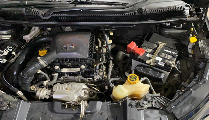 2023 Tata NEXON CREATIVE PLUS S 1.2 REVOTRON 7 DCA, Petrol, Automatic, 19,428 km, Engine View - Left