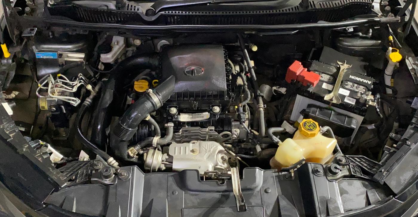 2023 Tata NEXON CREATIVE PLUS S 1.2 REVOTRON 7 DCA, Petrol, Automatic, 19,428 km, Engine View
