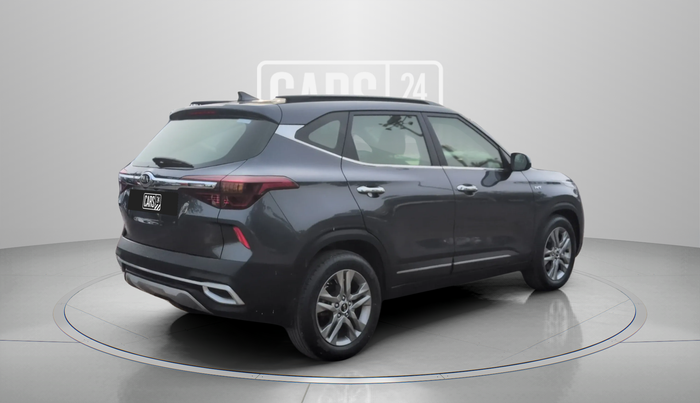 2020 KIA SELTOS HTX IVT 1.5 PETROL, Petrol, Automatic, 47,476 km, Right Back Diagonal