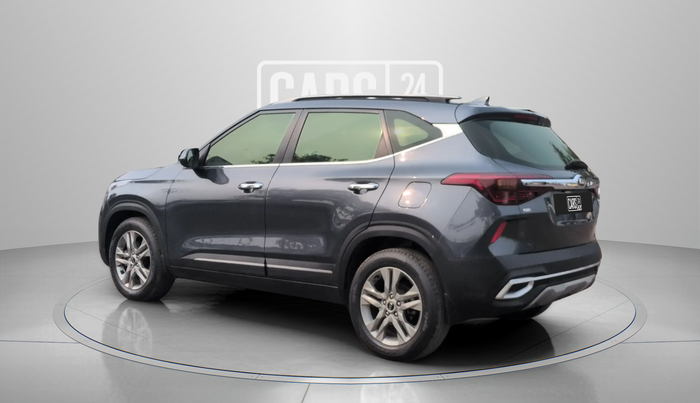 2020 KIA SELTOS HTX IVT 1.5 PETROL, Petrol, Automatic, 47,476 km, Left Back Diagonal