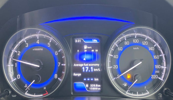 2018 Maruti Baleno ZETA PETROL 1.2, Petrol, Manual, 15,875 km, Odometer Image