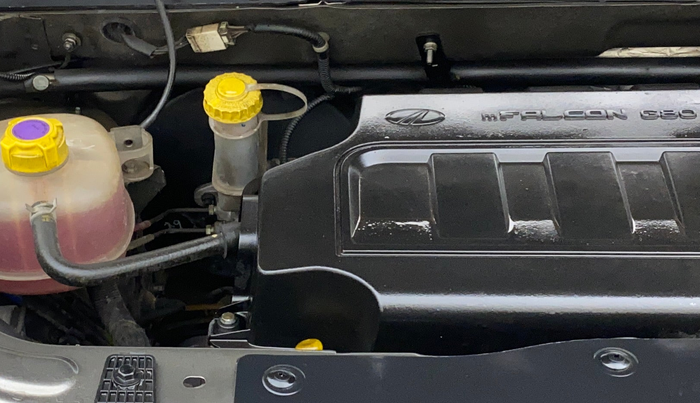 2017 Mahindra Kuv100 K4 6 STR, Petrol, Manual, 23,446 km, Engine View - Right