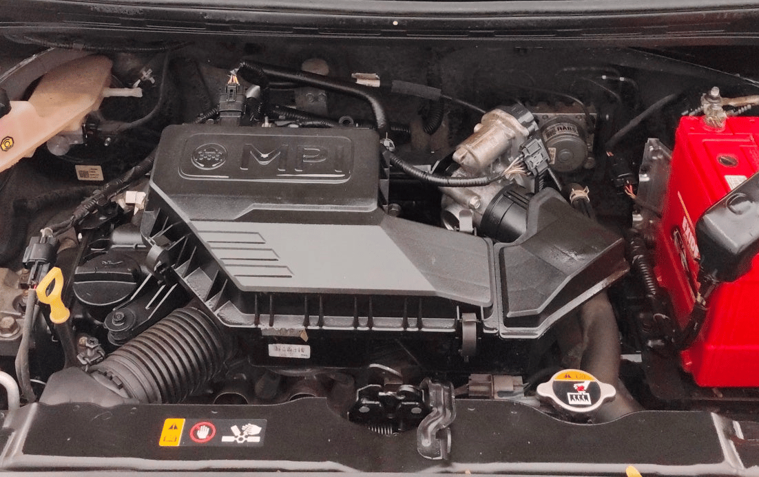 2021 Hyundai NEW SANTRO SPORTZ MT, Petrol, Manual, 11,170 km, Engine View