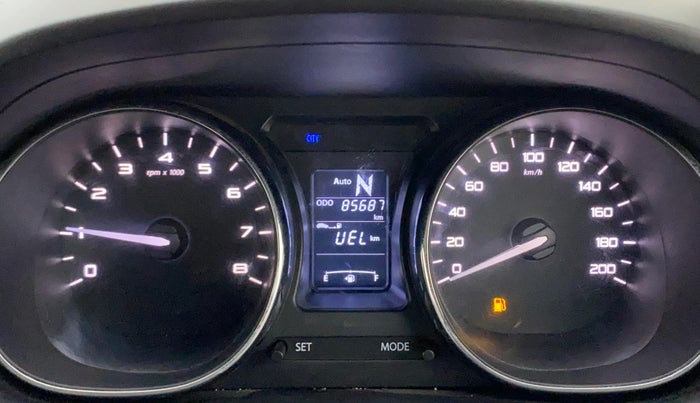 2019 Tata TIGOR XZA PETROL, Petrol, Automatic, 85,687 km, Odometer Image