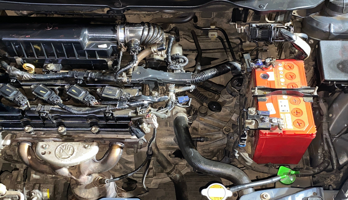 2020 Maruti Ertiga ZXI+ SHVS, Petrol, Manual, 74,793 km, Engine View - Left