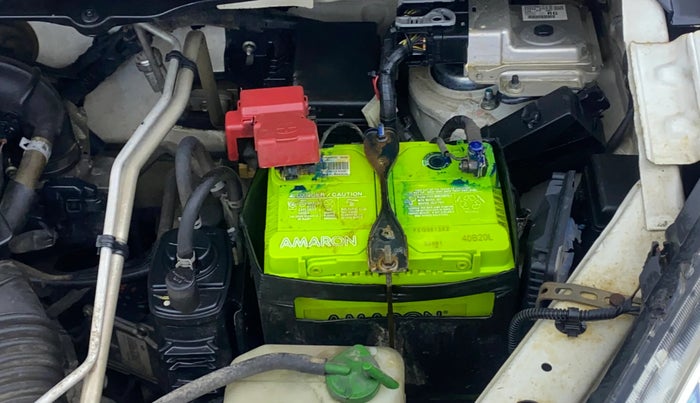 2018 Maruti Wagon R 1.0 VXI AMT, CNG, Automatic, 91,489 km, Engine View - Left