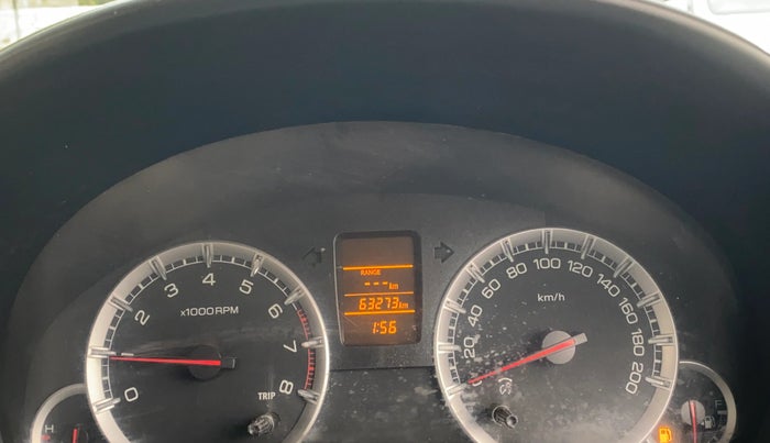 2014 Maruti Swift VXI, Petrol, Manual, 63,265 km, Odometer Image