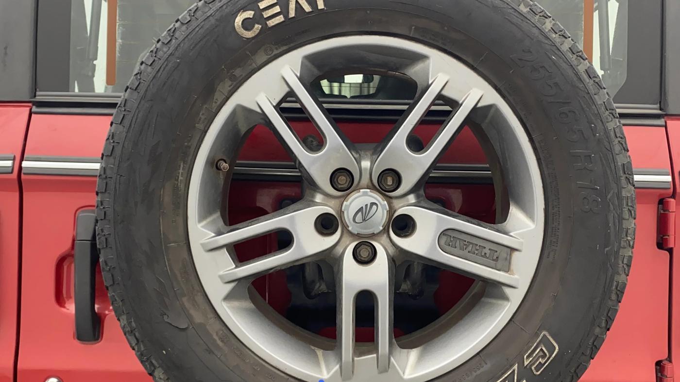 2021 Mahindra Thar LX PETROL HT 4WD AT, Petrol, Automatic, 55,472 km, Spare Tyre