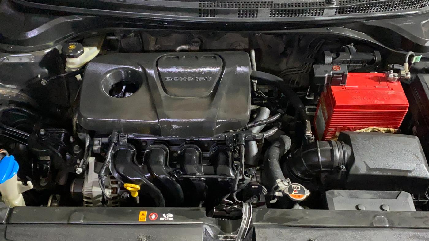 2019 Hyundai Verna 1.6 VTVT SX + AT, Petrol, Automatic, 77,010 km, Engine View