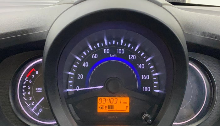 2015 Honda Brio VX MT, Petrol, Manual, 34,031 km, Odometer Image