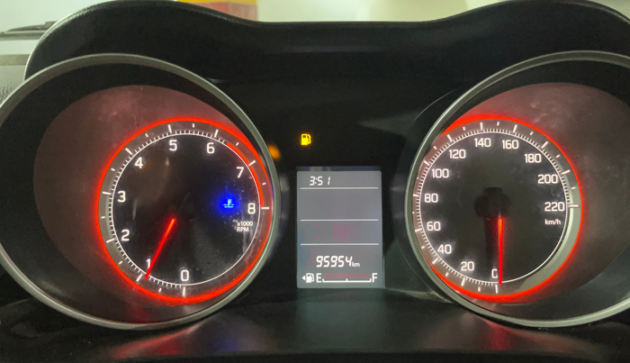 2020 Maruti Swift VXI, CNG, Manual, 95,990 km, Odometer Image
