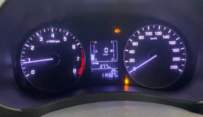 2016 Hyundai Creta SX PLUS 1.6 PETROL, CNG, Manual, 1,14,301 km, Odometer Image