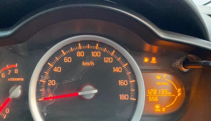 2018 Maruti Celerio VXI CNG, CNG, Manual, 1,28,113 km, Odometer Image