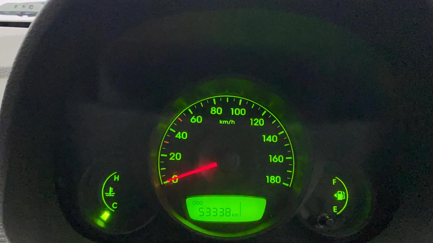 2018 Hyundai Eon ERA +, Petrol, Manual, 53,338 km, Odometer Image