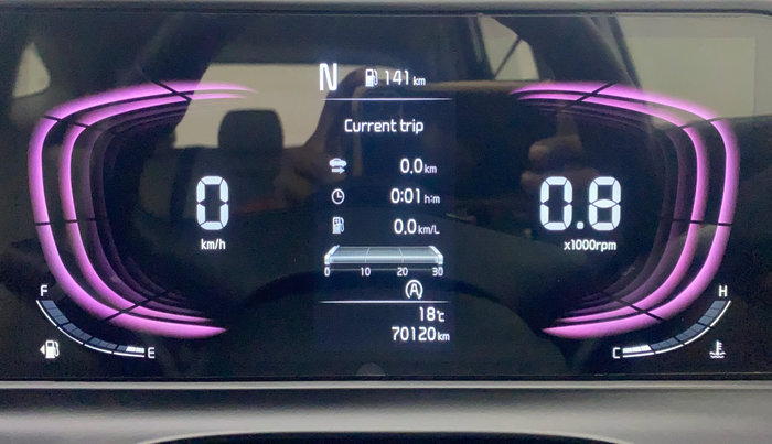 2023 KIA SELTOS HTX 1.5 DIESEL IMT, Diesel, Manual, 70,119 km, Odometer Image