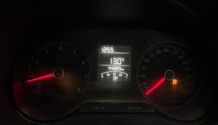 2015 Volkswagen Polo TRENDLINE 1.2L PETROL, Petrol, Manual, 44,879 km, Odometer Image