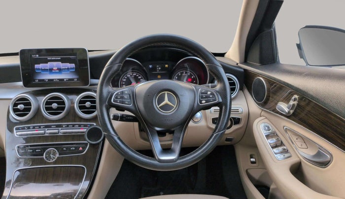 2017 Mercedes Benz C Class C 200 AVANTGARDE, Petrol, Automatic, 53,704 km, Steering Wheel Close Up