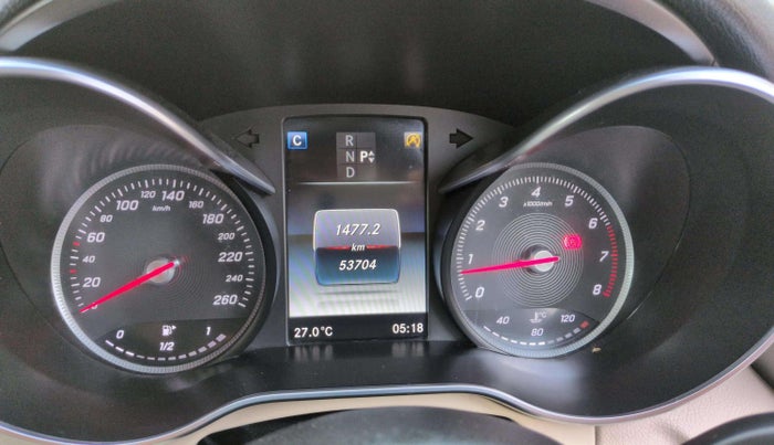 2017 Mercedes Benz C Class C 200 AVANTGARDE, Petrol, Automatic, 53,704 km, Odometer Image