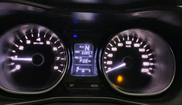 2019 Tata NEXON XZA PLUS PETROL, Petrol, Automatic, 33,857 km, Odometer Image