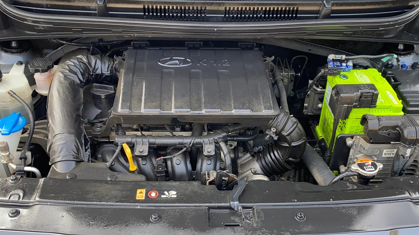 2020 Hyundai AURA SX PLUS 1.2 AMT, Petrol, Automatic, 59,731 km, Engine View