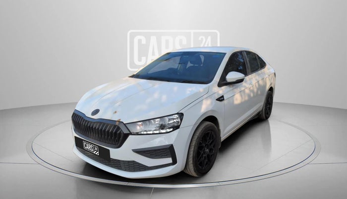 2024 Skoda SLAVIA ACTIVE 1.0L TSI MT, Petrol, Manual, 12,467 km, Left Front Diagonal