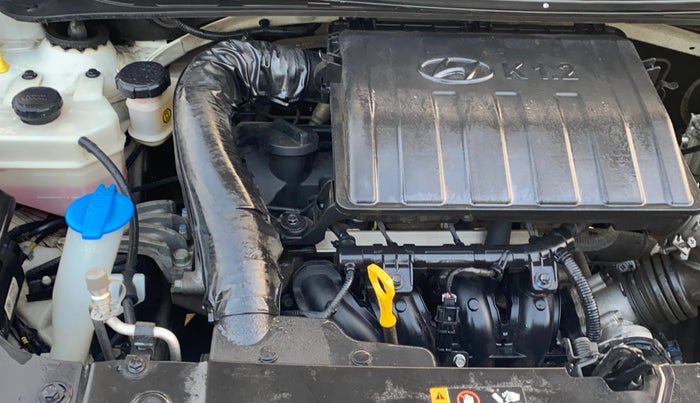 2022 Hyundai AURA SX PLUS 1.2 AMT, Petrol, Automatic, 67,386 km, Engine View - Right