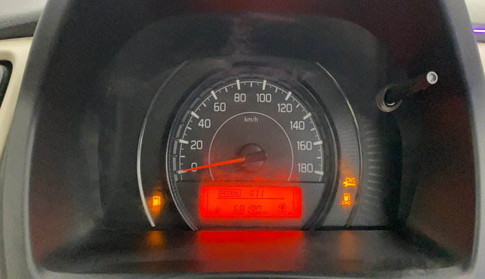 2021 Maruti New Wagon-R LXI CNG 1.0, CNG, Manual, 68,180 km, Odometer Image