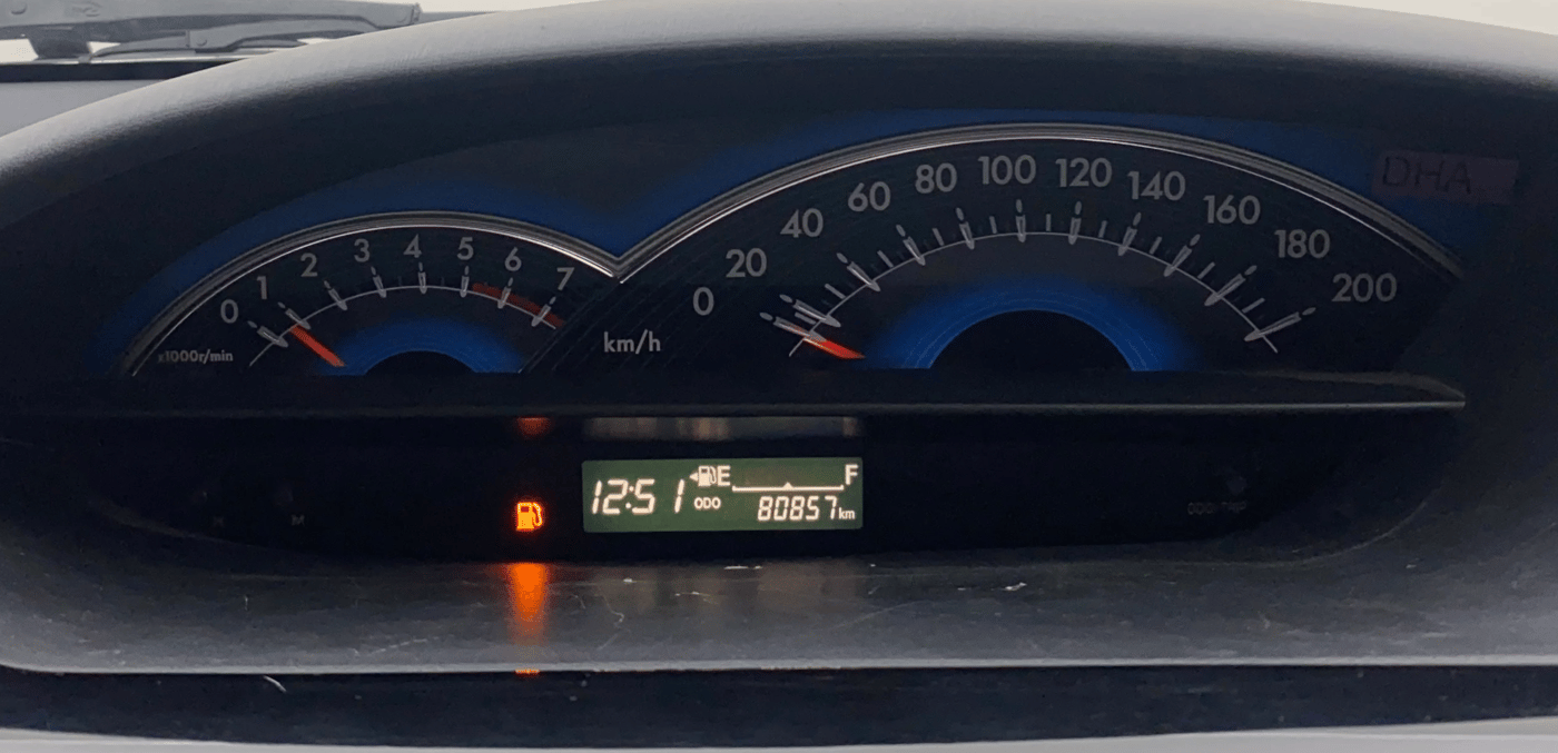 2014 Toyota Etios CROSS 1.4 VD, Diesel, Manual, 80,902 km, Odometer Image