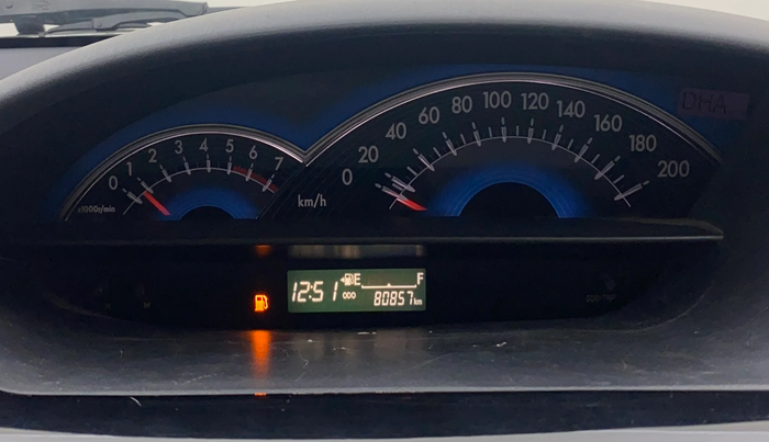 2014 Toyota Etios CROSS 1.4 VD, Diesel, Manual, 80,834 km, Odometer Image