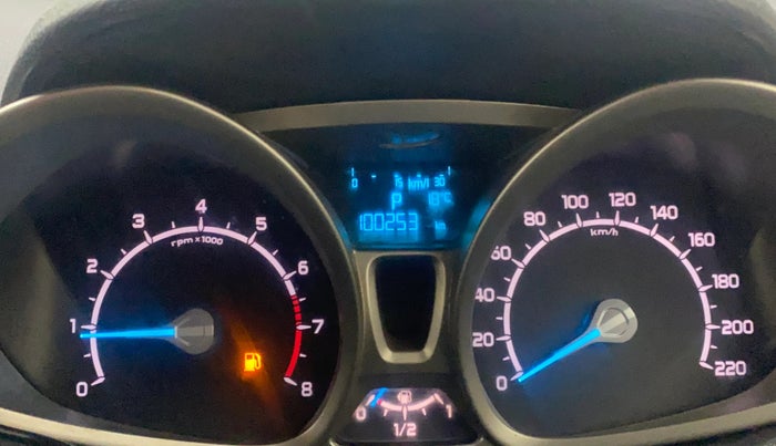 2014 Ford Ecosport TITANIUM 1.5L PETROL AT, Petrol, Automatic, 1,00,253 km, Odometer Image