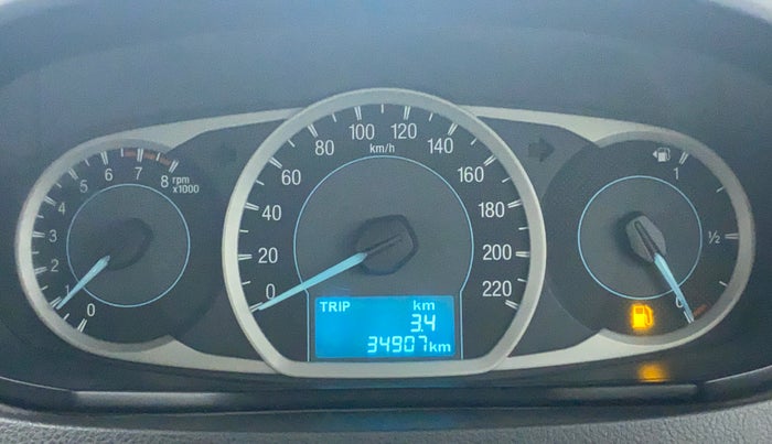 2017 Ford Figo Aspire 1.2 TITANIUM PETROL, Petrol, Manual, 34,783 km, Odometer Image