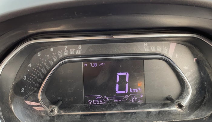 2021 Tata Tiago XZ PETROL, Petrol, Manual, 54,320 km, Odometer Image