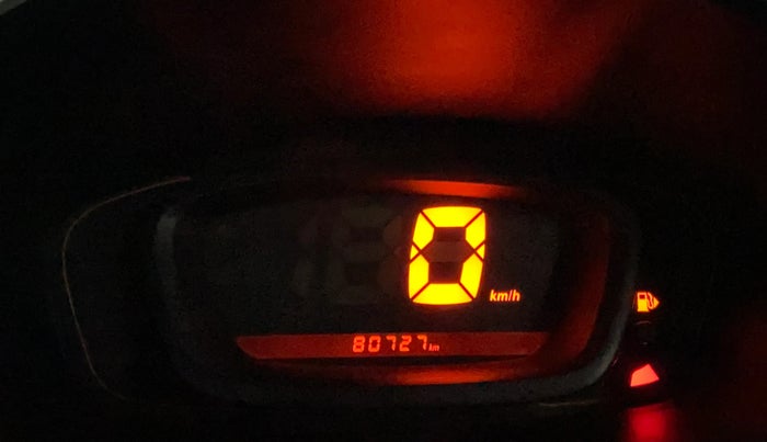 2015 Renault Kwid RXT 0.8, Petrol, Manual, 80,710 km, Odometer Image