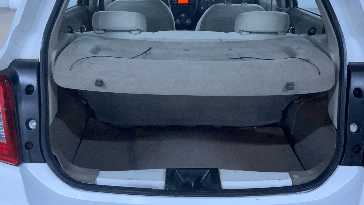 2014 Nissan Micra XL PETROL, Petrol, Manual, 1,03,562 km, Boot Inside