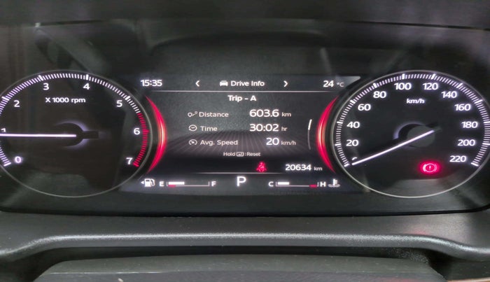 2024 Mahindra SCORPIO-N N Z8 S Petrol AT, Petrol, Automatic, 20,634 km, Odometer Image