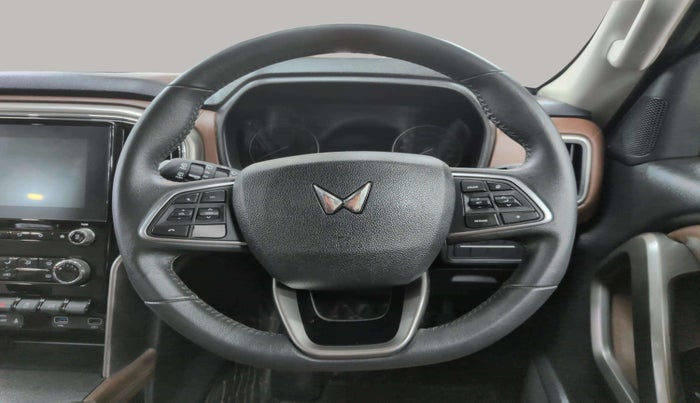 2024 Mahindra SCORPIO-N N Z8 S Petrol AT, Petrol, Automatic, 20,634 km, Steering Wheel Close Up