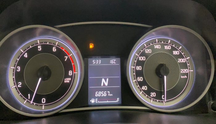 2023 Maruti Dzire VXI AMT, Petrol, Automatic, 68,546 km, Odometer Image