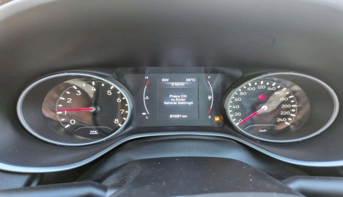 2019 Jeep Compass LIMITED PLUS PETROL AT, Petrol, Automatic, 81,091 km, Odometer Image