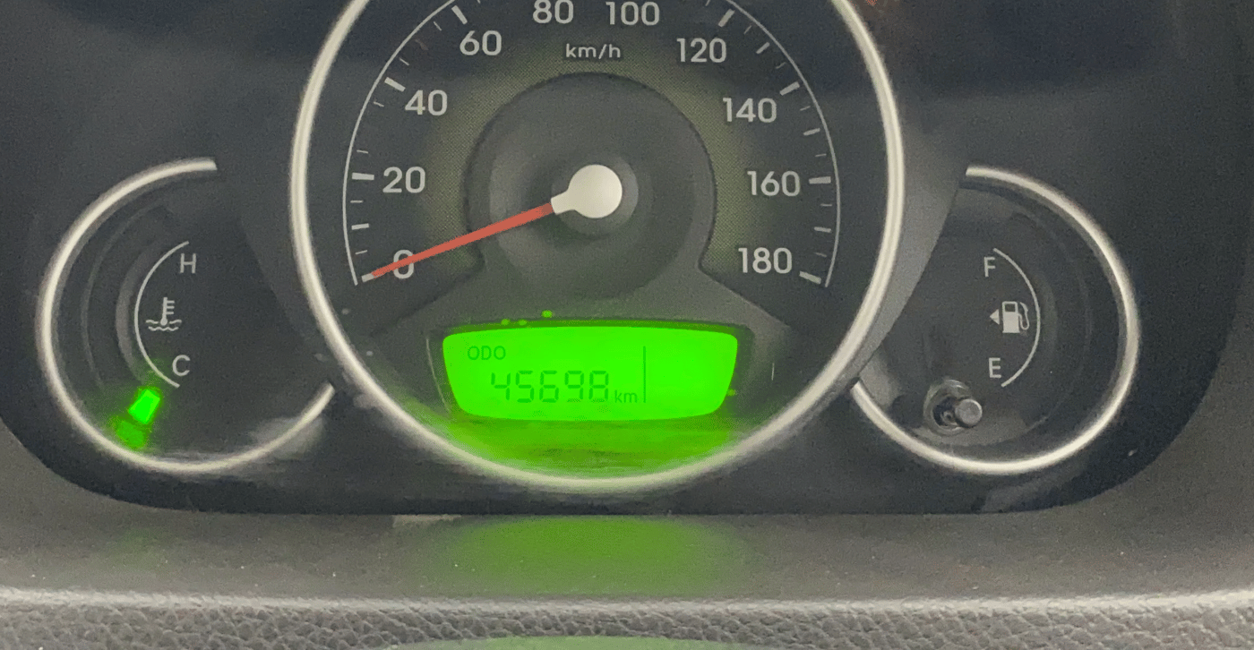 2014 Hyundai Eon SPORTZ, Petrol, Manual, 45,716 km, Odometer Image