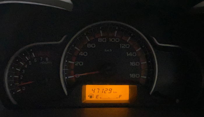 2017 Maruti Alto K10 VXI, Petrol, Manual, 47,222 km, Odometer Image