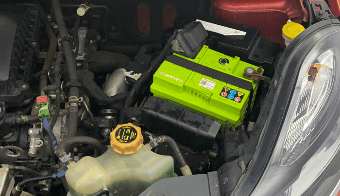 2019 Tata NEXON XMA PETROL, Petrol, Automatic, 33,035 km, Engine View - Left
