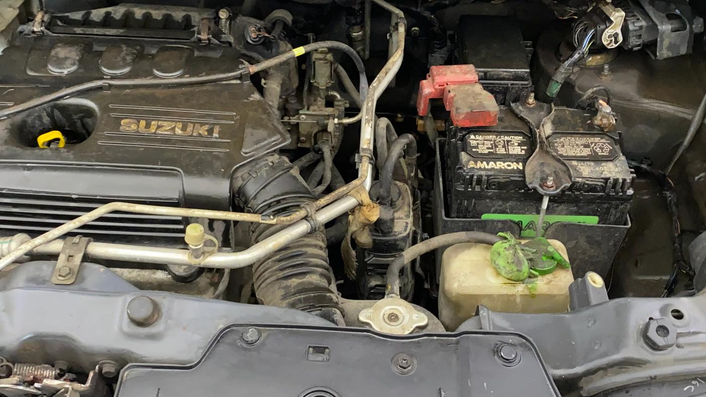2014 Maruti Wagon R Stingray VXI, Petrol, Manual, 55,983 km, Engine View - Left