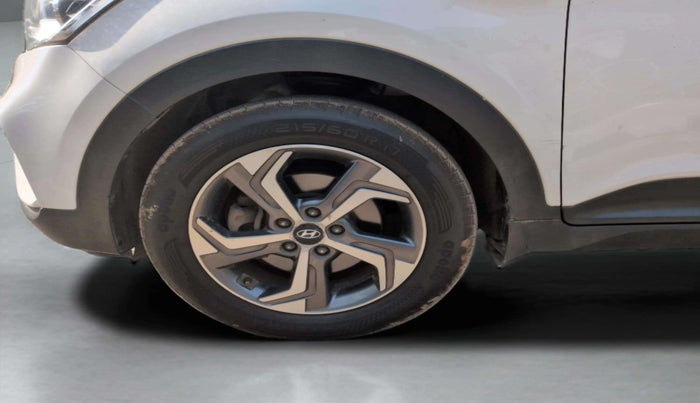 2018 Hyundai Creta SX AT 1.6 PETROL, Petrol, Automatic, 52,281 km, Left Front Wheel