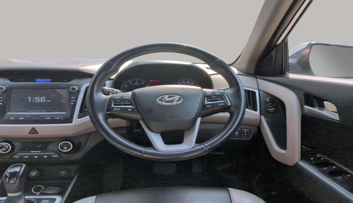 2018 Hyundai Creta SX AT 1.6 PETROL, Petrol, Automatic, 52,281 km, Steering Wheel Close Up