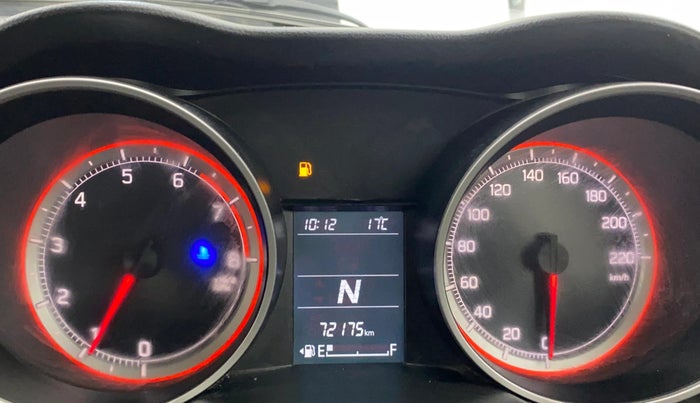 2019 Maruti Swift VXI AMT, Petrol, Automatic, 72,175 km, Odometer Image