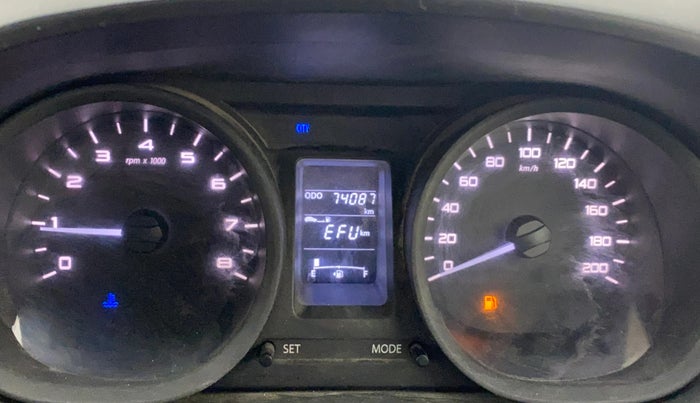 2017 Tata Tiago WIZZ EDITION PETROL, Petrol, Manual, 74,070 km, Odometer Image