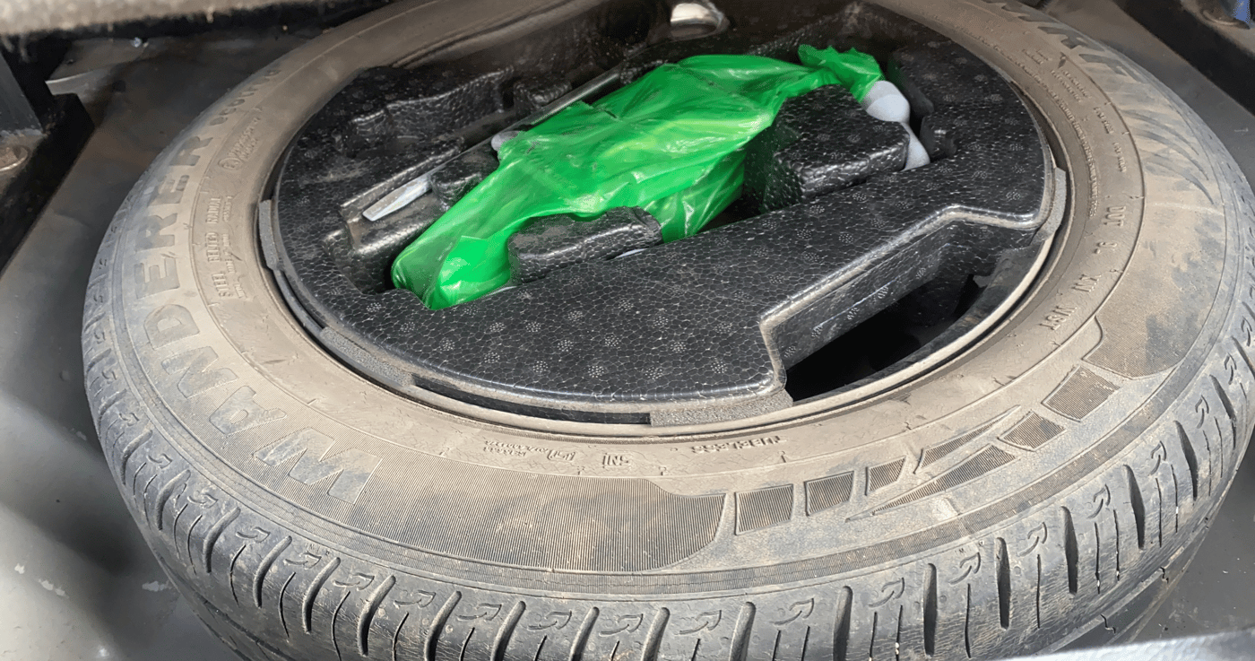 2021 Maruti Vitara Brezza VXI, CNG, Manual, 70,231 km, Spare Tyre