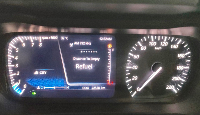 2022 Tata ALTROZ XZ PLUS PETROL, Petrol, Manual, 22,527 km, Odometer Image