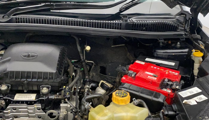 2021 Tata NEXON XZ PLUS (O) PETROL DARK EDITION, Petrol, Manual, 1,22,091 km, Engine View - Left