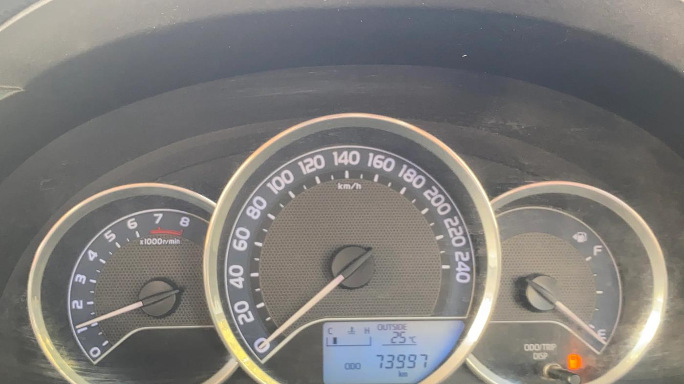 2016 Toyota Corolla Altis JS PETROL, Petrol, Manual, 74,046 km, Odometer Image